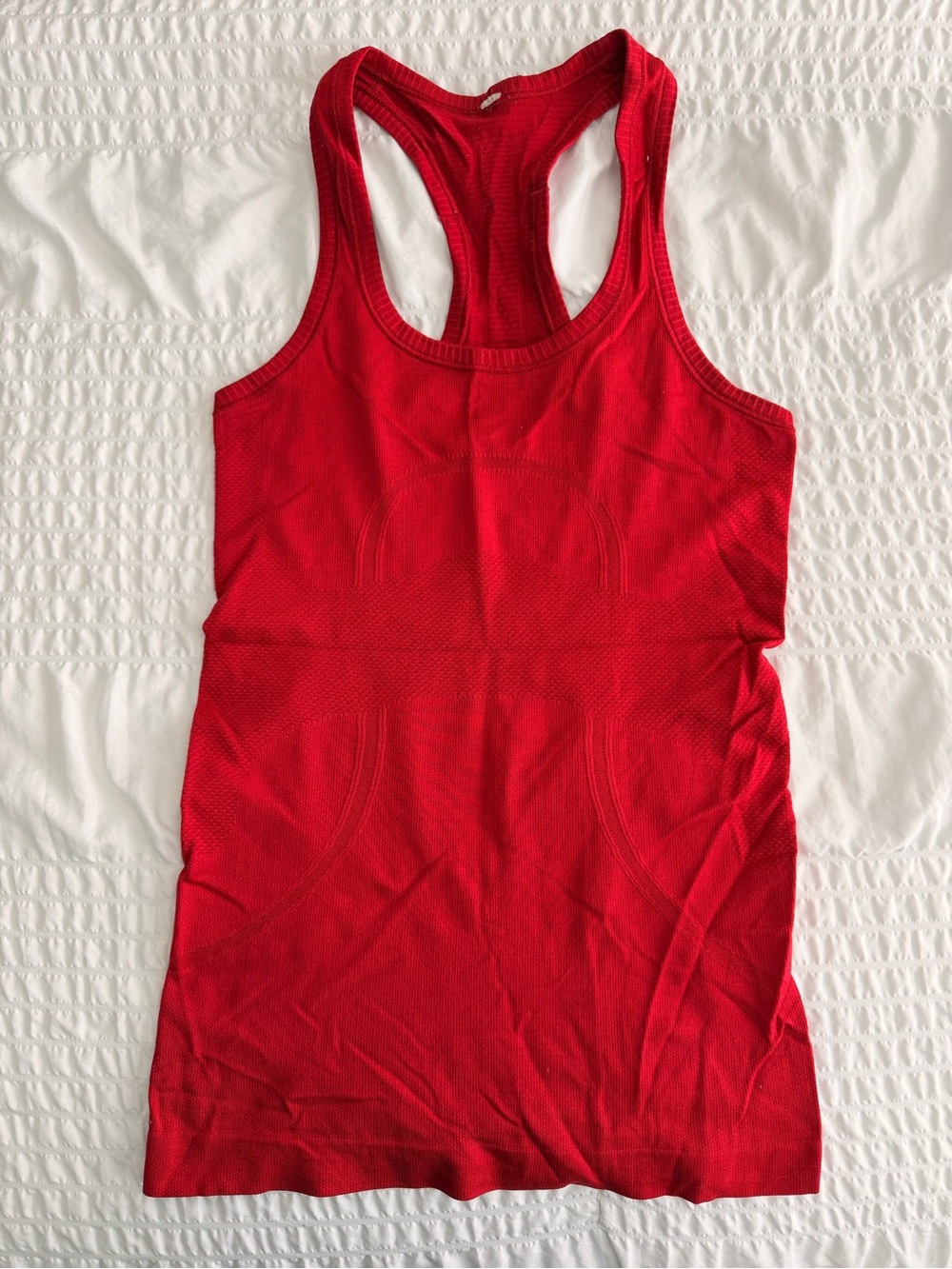 lululemon athletica Red Swiftly Tech Tank